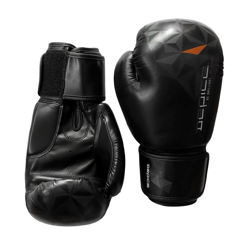 TAPOUT Boxhandschuhe Kunstleder BIXBY Black/Off White 10 Oz - Hochwertige Trainingshandschuhe