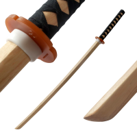 Bokken helle Roteiche mit Seilgriff - Typ L