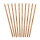 10x Slim escrima stick rattan unpeeled