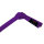 Budo Gürtel violett 260 cm