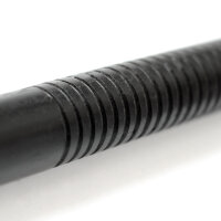 10x Black escrima stick / baton with handle