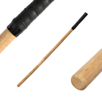 Escrima Stick Premium Rattan - ungeschält, Ledergriff
