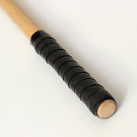 Escrima Stick Premium Rattan - ungeschält, Ledergriff, 10er Pack