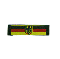 German flag woven label