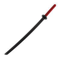 Katana Hartplastik rot/schwarz - Typ L