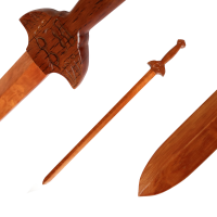 Jian / Tai-Chi Schwert Holz Deluxe - Tiger Face