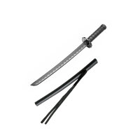 Set Wakizashi Hartkunststoff mit Saya