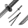 Bundle hard plastic bokken