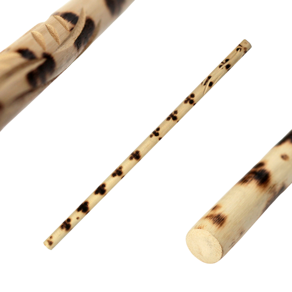 Tiger style escrima stick rattan unpeeled