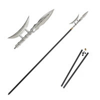 Speer / Hellebarde / Ji + zerlegbarer Stab