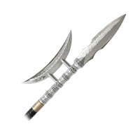 Speer / Hellebarde / Ji + zerlegbarer Stab