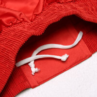 Kickboxhose rot - Satinhose 180 cm