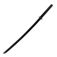 Black wooden bokken