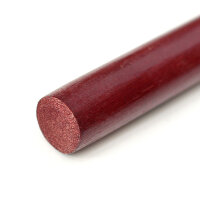 10x Escrima stick rattan red/black