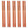 10x Escrima stick / baton red oak