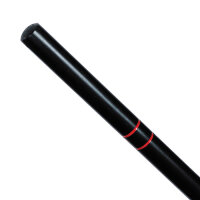 10x Black escrima stick / baton red oak